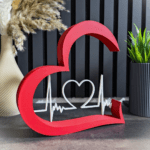 Sevgililer Günü Özel: Kalp Ritmi Temalı 3D Masa Dekoru